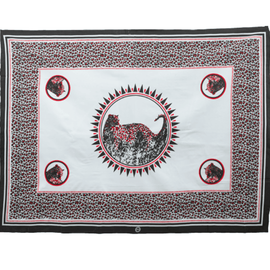 Ingwe Leopard Print Blanket